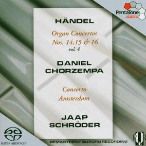 Händel: Orgelkonzerte Vol.4 - Chorzempa / Concerto Amsterdam/+ - Musiikki - Pentatone - 0827949011061 - sunnuntai 1. helmikuuta 2004