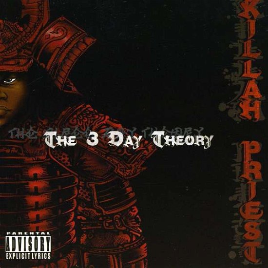 3 Day Theory - Killah Priest - Musik - MAN BITES DOG - 0884501320061 - 27 juli 2010