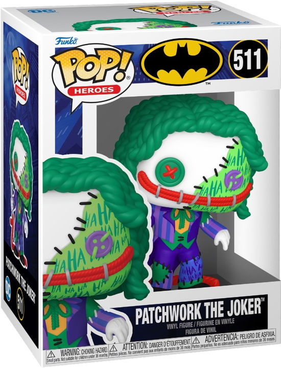 Funko Pop Animation Patchwork Joker? - Pop Dc - Produtos - Funko - 0889698809061 - 25 de setembro de 2024
