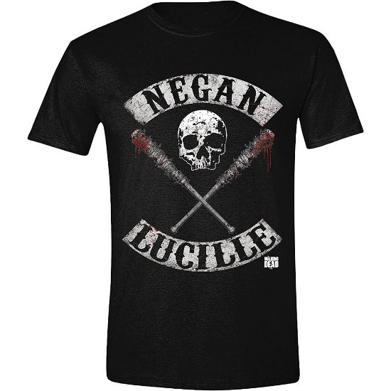 Negan Lucille Rocker Men T-shirt - Black - S - The Walking Dead - Merchandise -  - 3700334742061 - 