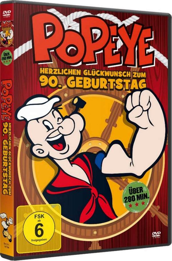 Cover for Popeye · Popeye-herzlichen Glückwunsch Zum 90.geburtstag (DVD) (2019)