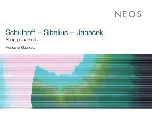 String Quartets - Schulhoff / Sibelius / Janace - Musik - NEOS - 4260063110061 - 1 augusti 2013