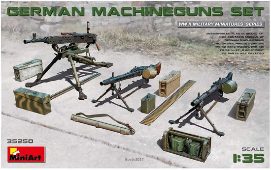 Cover for MiniArt · German Machineguns Set (1:35) (Toys)