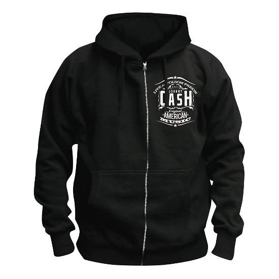 Cover for Johnny Cash · Cash Blues Black (Hoodie) [size XL] (2014)