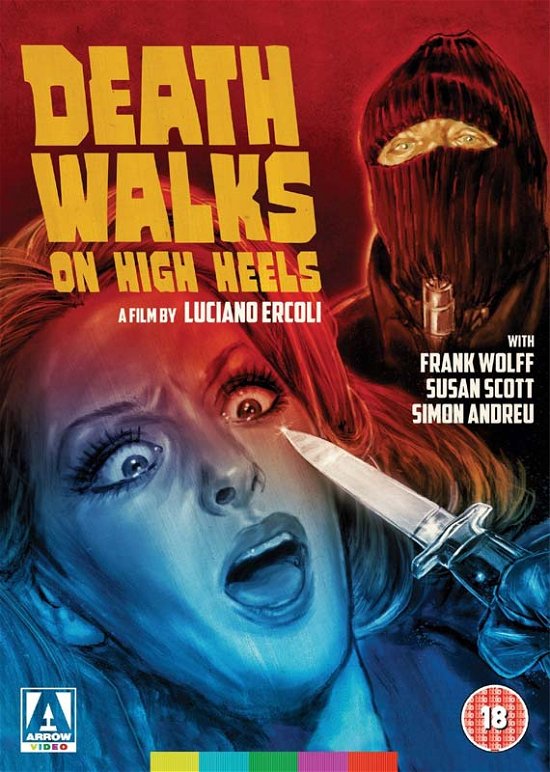 Cover for Luciano Ercoli · Death Walks On High Heels (DVD) (2017)