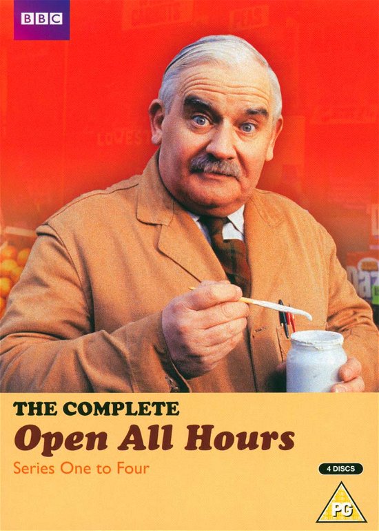 Cover for Open All Hours S14 Bxst · Open All Hours Series 1 to 4 Complete Collection (DVD) (2014)
