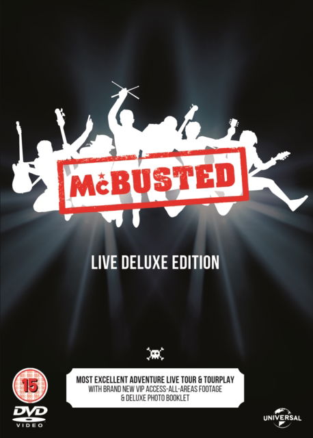 Mcbusted  Live Deluxe Edition - Mcbusted - Movies - UNIVERSAL PICTURES - 5053083063061 - October 26, 2015