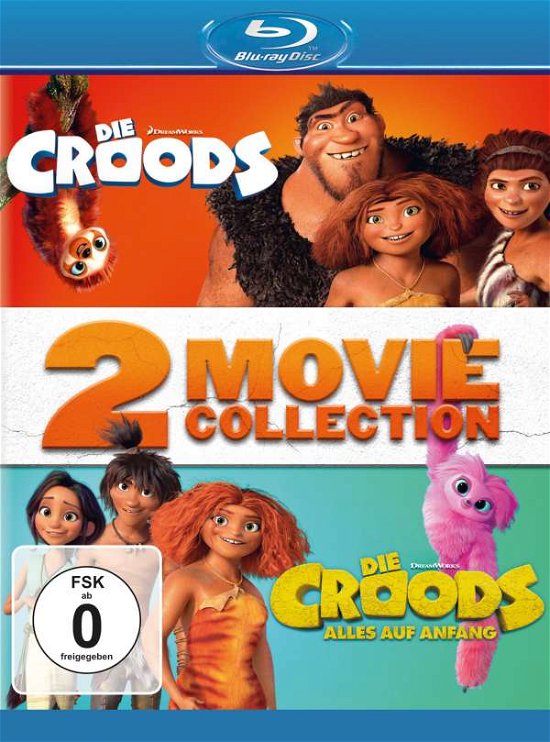 Cover for Keine Informationen · Die Croods-2 Movie Collection (Blu-ray) (2021)