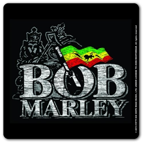 Bob Marley: Distressed Logo (Sottobicchiere) - Bob Marley - Merchandise - Bravado - 5055295369061 - 17. juni 2015