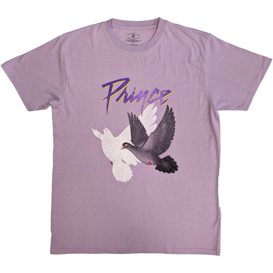 Prince Unisex T-Shirt: Doves Distressed - Prince - Merchandise -  - 5056561074061 - 