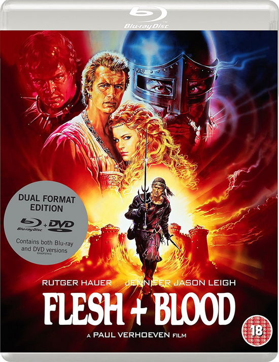 Flesh and Blood - FLESH  BLOOD Eureka Classics Dual Format Bluray  DVD - Filme - Eureka - 5060000703061 - 6. August 2018