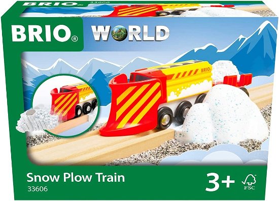 Cover for Brio · Brio - Train With Snow Plow (33606) (Legetøj)