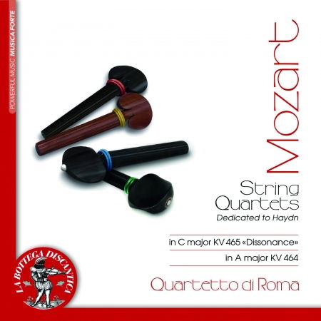 Cover for Mozart Wolfgang Amadeus · Quartetto Per Archi K464, K 465 ''Dissonanze'' (CD) (2018)