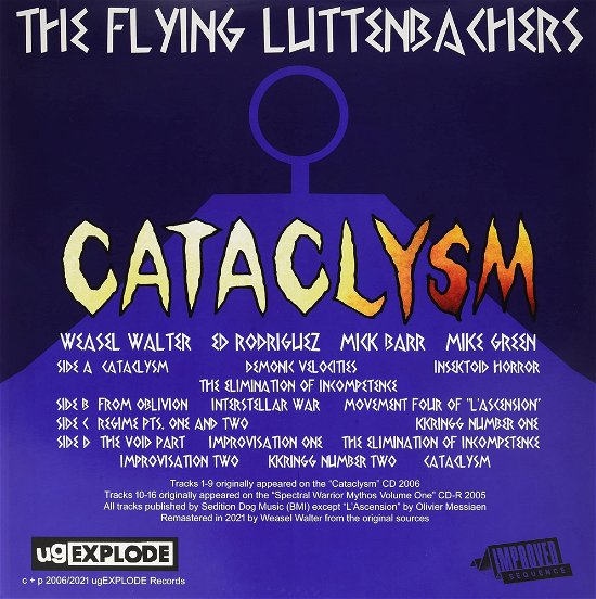 Cover for Flying Luttenbachers (the) · Flying Luttenbachers (the) - Cataclysm / Spectral Warrior Mythos Vol.1 (LP/DVD) (2021)