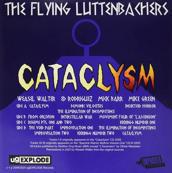 Cover for Flying Luttenbachers (the) · Flying Luttenbachers (the) - Cataclysm / Spectral Warrior Mythos Vol.1 (LP/DVD) (2021)