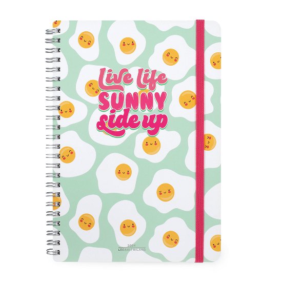 Cover for Legami · 12-month Diary - 2024 - Large Weekly Spiral Bound Diary - Egg (Taschenbuch) (2023)