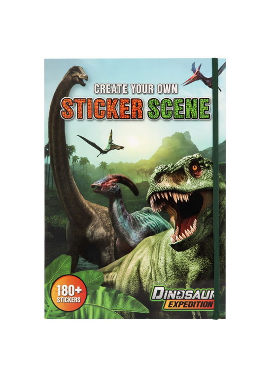 Dino Stickerboek - Creative Craft Group - Merchandise -  - 8715427128061 - 