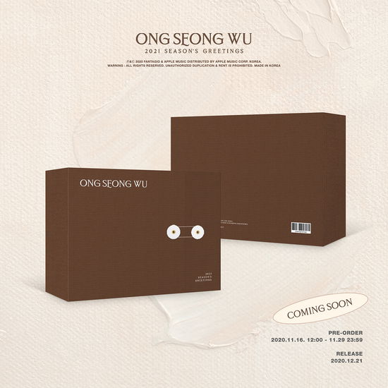 2021 SEASON'S GREETINGS - ONG SEONG WU - Produtos -  - 8809368957061 - 22 de dezembro de 2020