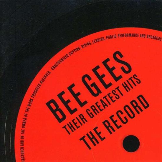 Cover for Bee Gees · Record: Their Greatest Hits (CD) (2006)