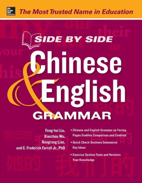 Cover for Feng-hsi Liu · Side by Side Chinese and English Grammar (Paperback Book) [Ed edition] (2013)