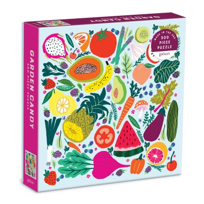 Cover for Galison · Garden Candy 500 Piece Puzzle (GAME) (2021)