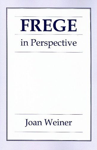 Cover for Joan Weiner · Frege in Perspective (Paperback Book) (2009)