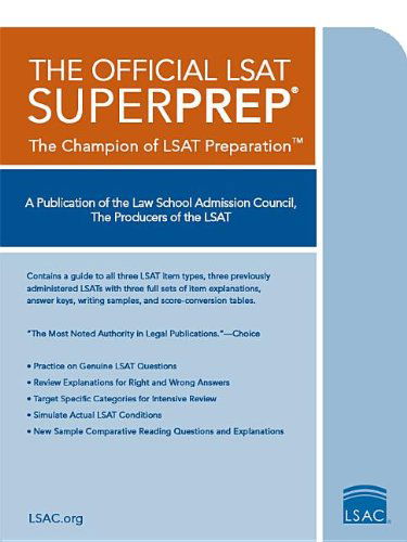 Cover for Law School Admission Council · The Official Lsat Superprep: the Champion of Lsat Prep (Paperback Book) (2007)