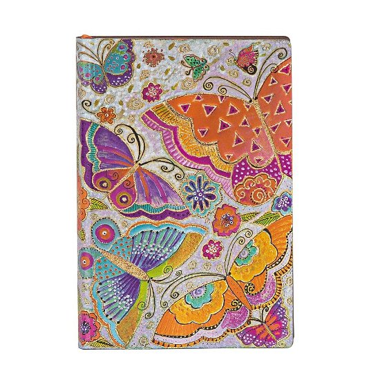 Flutterbyes Mini Lined Softcover Flexi Journal (240 pages) - Playful Creations - Paperblanks - Bøker - Paperblanks - 9781439754061 - 1. juli 2018