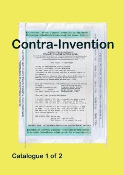 Cover for Mocksim · Contra-invention (Paperback Book) (2011)