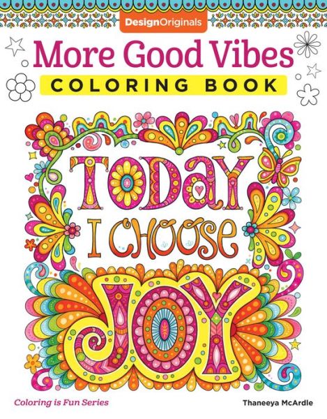 Cover for Thaneeya McArdle · More Good Vibes Coloring Book - Coloring is Fun (Taschenbuch) (2017)