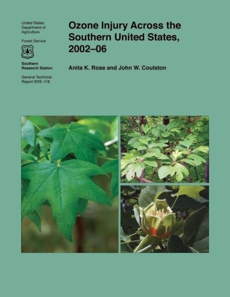 Cover for U S Department of Agriculture · Ozone Injury Across the Southern United States, 2002-06 (Taschenbuch) (2015)
