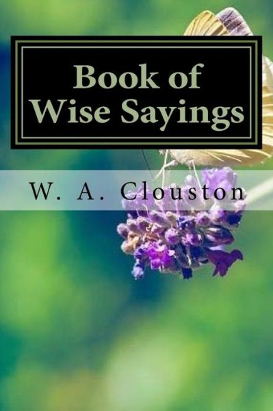 Cover for United States · Book of Wise Sayings (Paperback Book) (2016)