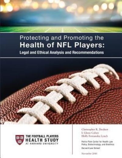 Cover for I Glenn Cohen · Protecting and Promoting the Health of NFL Players (Pocketbok) (2016)