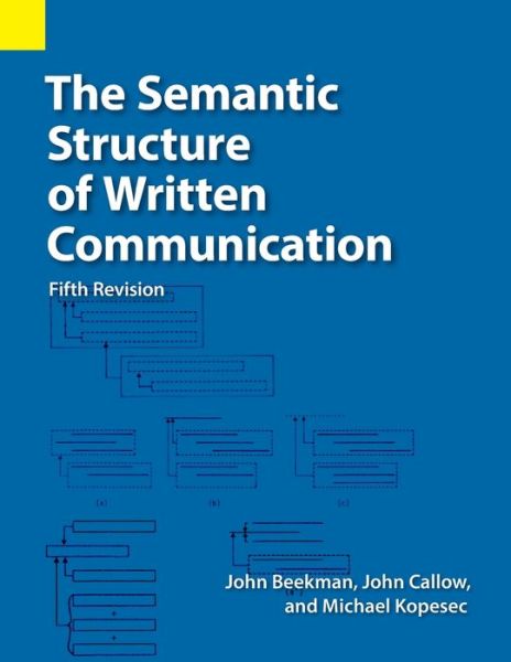 Cover for John Beekman · The Semantic Structure of Written Communication (Paperback Book) (2017)