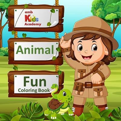 Cover for Ambkids Academy · Ambkids Academy Animal Coloring Fun (Paperback Book) (2018)