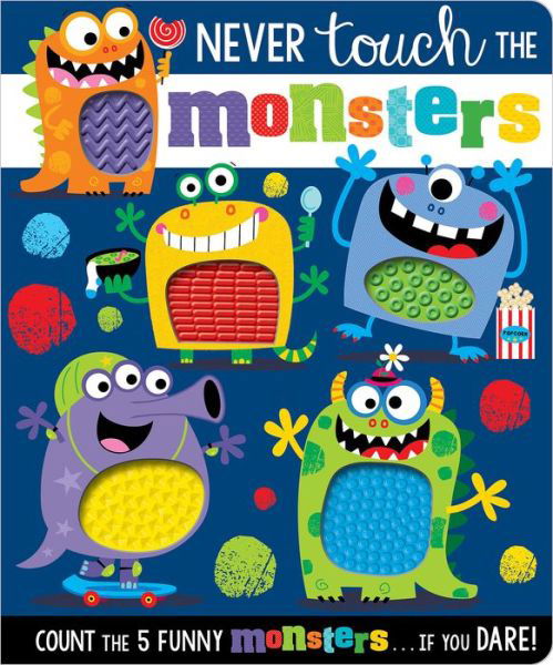 Cover for Make Believe Ideas Ltd · Never Touch the Monsters (Book) (2020)