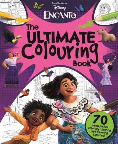 Cover for Walt Disney · Disney Encanto: The Ultimate Colouring Book - From the Movie (Paperback Bog) (2021)