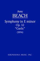 Cover for Amy Marcy Cheney Beach · Symphony in E-minor, Op. 32 (Gaelic): Study Score (Paperback Book) (2003)