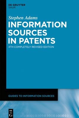 Cover for Adams · Information Sources in Patents (Bog) (2020)