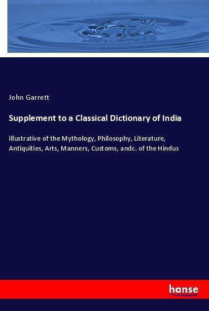 Cover for Garrett · Supplement to a Classical Dicti (Book)