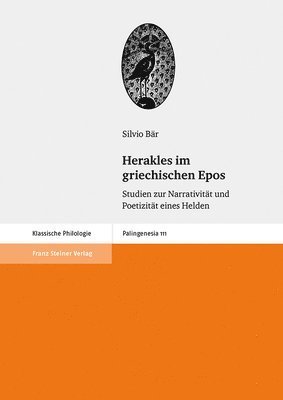 Cover for Bär · Herakles im griechischen Epos (Buch) (2018)