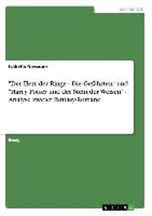 Cover for Nassauer · &amp;quot; Der Herr der Ringe - Die (Book) [German edition] (2008)