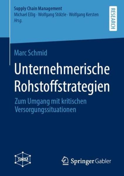 Cover for Schmid · Unternehmerische Rohstoffstrateg (Book) (2020)