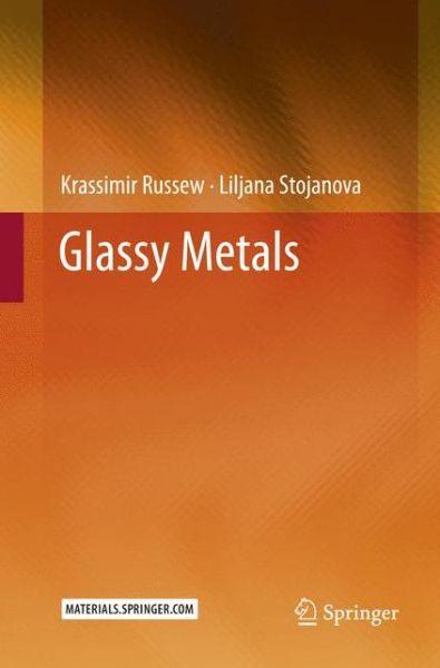 Cover for Krassimir Russew · Glassy Metals (Paperback Book) [Softcover reprint of the original 1st ed. 2016 edition] (2018)