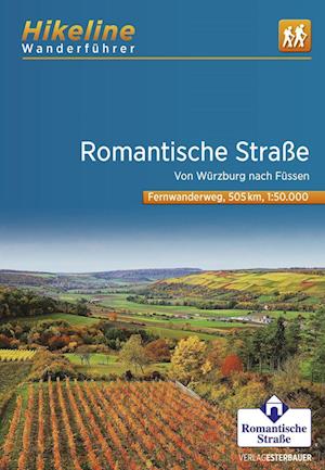 Cover for Esterbauer Verlag · Fernwanderweg Romantische Straße (Book) (2022)