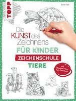 Cover for Gecko Keck · Die Kunst des Zeichnens für Kinder Zeichenschule - Tiere (Buch) (2022)