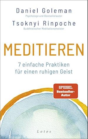 Cover for Daniel Goleman · Meditieren (Bog) (2023)