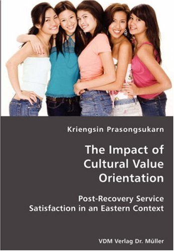 Cover for Kriengsin Prasongsukarn · The Impact of Cultural Value Orientation (Pocketbok) (2007)