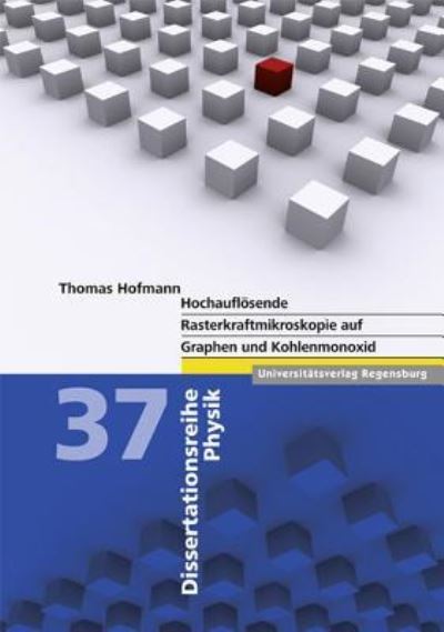 Cover for Thomas Hofmann · Hochauflosende Rasterkraftmikroskopie Auf Graphen Und Kohlenmonoxid (Paperback Book) (2014)