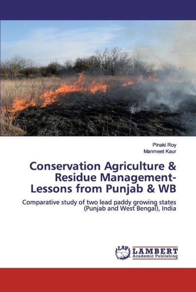 Cover for Roy · Conservation Agriculture &amp; Resi (Book) (2019)